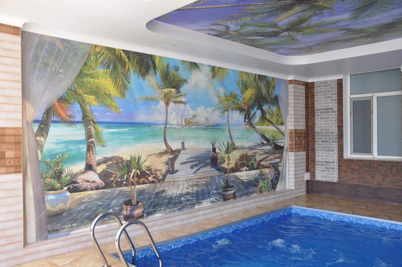 Hotel "Aishadeluxe" ทาราซ ภายนอก รูปภาพ